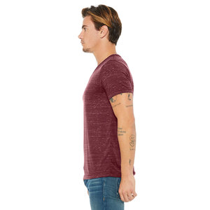 T-shirt d'été de haute qualité à manches courtes et col en V imprimé respirant - Product Image 6