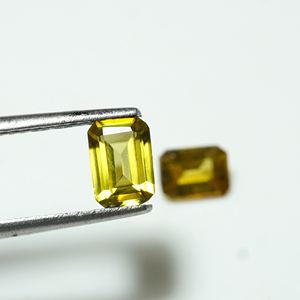 พลอยไททาไนต์ธรรมชาติกระจายตัวสูงอัญมณีรูปแปดเหลี่ยมหลวม - Product Image 4