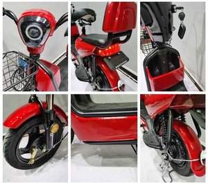 Bicicleta Eléctrica de Carga Ji n y in g de 48v 500W, Scooter Eléctrico Ligero para Ciudad, Bicicleta Eléctrica de 2 Ruedas para Adultos, Precio al por Mayor, Nueva de 60V - Product Image 4
