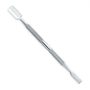 Removedor de Cutículas Profesional de Acero Inoxidable de la Mejor Calidad, Empujador de Cutículas de Doble Punta con Borde Recto y Logotipo Personalizado - Product Image 4