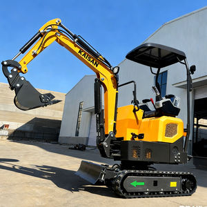 Mini Excavadora de 1 Tonelada, Nueva Excavadora Compacta sobre Orugas, Pequeña Máquina Excavadora para Trabajos de Construcción en Granjas y Jardines - Product Image 5