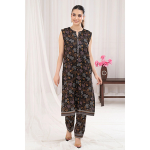 Último Modelo de Vestido Salwar Kameez Personalizado para Mujer, Sin Mangas, Ligero, de Secado Rápido, con Bordado, Tela Transpirable, Hecho a Medida - Product Image 1