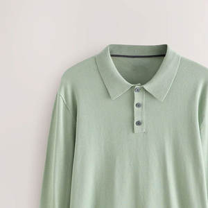 Camisas de Hombre Tejidas de Manga Larga, Sólidas, Formales, con Cierre de Botones, Alta Calidad, Precio Razonable - Product Image 5