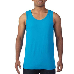 Vêtements pour hommes grande taille débardeurs musculation maillots d'entraînement sans manches coton respirant col rond été débardeurs pour hommes - Product Image 3