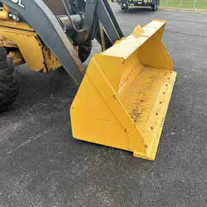 2015 Johnn Deerre 410L Tractopelle Avant et Arrière Aux Hydraulique Cabine avec AC 4x4 Extended Tractopelle Hydraulique Pouce 24 godet - Product Image 5