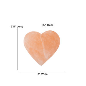Prix de gros en forme de coeur 100% lampe au sel pur de l'Himalaya artisanat inspiré de la nature arrivée chaude - Product Image 4