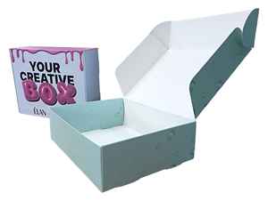 Boîte à pâtisserie en carton alimentaire personnalisée, imprimée sur mesure, pour cupcakes, gâteaux, desserts, avec logo personnalisé - Product Image 3