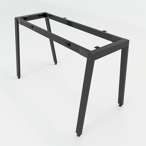 Patas de Mesa y Silla de Hierro Resistentes Aton Concept, 120x60cm, Diseño Industrial para Comedor, Cafetería, Mobiliario de Hospital - HCAT002 - Product Image 1