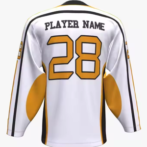 Camisetas de Hockey sobre Hielo Reversibles Unisex, Personalizables con el Nombre del Equipo, Diseño Transpirable con Sublimación para Adultos - Product Image 2