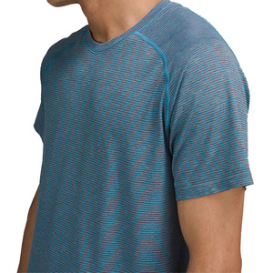 Camisetas personalizadas de algodón para hombre, ropa para gimnasio, Fitness, cuello redondo, secado rápido, venta al por mayor, Color 2023 - Product Image 3