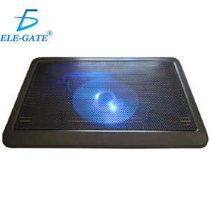 Base de refroidissement avec 1 ventilateur USB, support pour ordinateur portable, matériau métallique, produit en stock - Product Image 3