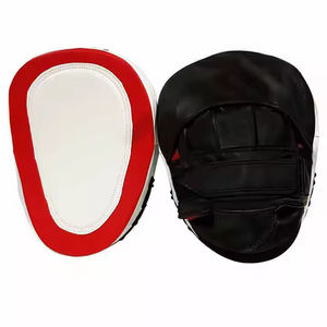 Pad de mise au point cible de boxe incurvée en cuir PU poinçonnage coussinets de kickboxing mise au point de boxe pour MMA entraînement d'arts martiaux tapis de mise au point - Product Image 1