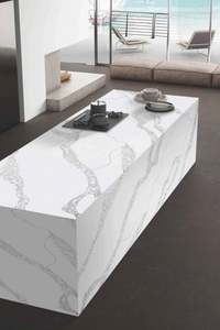 Suministro al por mayor de encimera de cuarzo encimera de piedra artificial cocina para exportación venta a precio económico losa de piedra natural - Product Image 2