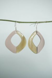 MONTRES NATUREL BUFFALO Antique à la mode corne de buffle boucle d'oreille pour les meilleures ventes de bijoux femmes Design moderne corne boucle d'oreille pour - Product Image 6