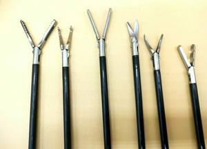 Juego de Pinzas de Laparoscopia Manual de Primera Calidad, 6 Instrumentos Laparoscópicos de Acero Inoxidable Alemán, 5 mm x 330 mm, Autoclave, Vaslcare - Product Image 2