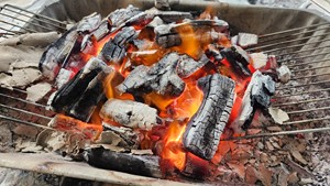 Barbecues à charbon de bois noir Longan naturel Barbecues à charbon de bois à haute température Shisha Hookah Briquette Grill Charbon de chauffage longue durée - Product Image 3