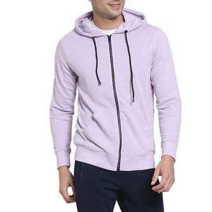 Sweat à capuche avec fermeture éclair pour hommes, imprimé personnalisé, sweat à capuche zippé surdimensionné en coton de haute qualité pour hommes - Product Image 1