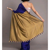 Harga Grosir Saree Wanita Musim Panas/Dingin Desain Cetak Kreatif Bahan Lembut Celana Etnik Pesta Dapat Disesuaikan Label Pribadi