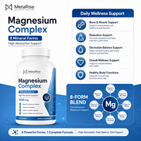 Capsules de Vitamines Complexes au Magnésium Marque Blanche OEM – Favorise la Santé Musculaire, Osseuse et Articulaire, la Récupération Physique pour Adultes