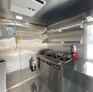 Wholesale Food Trucks Mobile Fast Food Trailer/Outdoor Mobile Food Trailer for Sale - Product Image 5