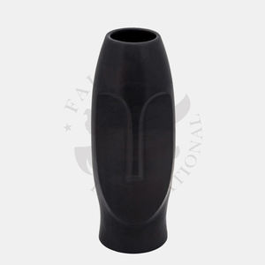 Vase à fleurs en aluminium en forme de visage humain en nickel noir fini Offre Spéciale Table maîtresse Pot de fleur et Vases en métal de luxe - Product Image 6