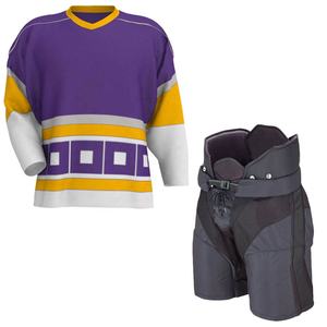 100% Polyester respirant séchage rapide maillot de Hockey sur glace pour hommes impression par sublimation uniforme de Hockey sur glace au prix de gros - Product Image 1