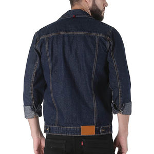 Veste en jean pour homme, nouvelle collection, coton, extérieur, couleur unie, streetwear, pour le printemps, prix très bas, OEM disponible - Product Image 4