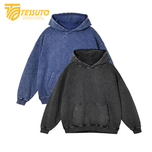 Men's Winter Hoodies Polyester/Cotton Blend Fleece Breathable Thermal Zipper-Up Custom Colors & Sizes - Product Image 1