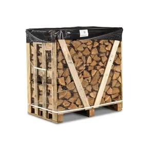 Leña Seca de Bajo Humo, Troncos de Madera Seca y Cortada, Leña de Madera Dura en Venta - Product Image 1