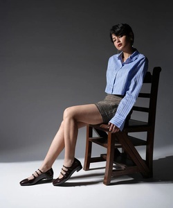 Scarpe da <span class=keywords><strong>donna</strong></span> per ufficio ballerine in vera pelle Mary Janes sandali con suola morbida ballerine da <span class=keywords><strong>donna</strong></span> con scarpe rotonde - Product Image 2