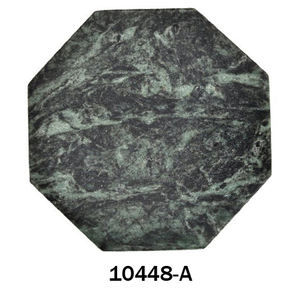 Posavasos de mármol hecho a mano, posavasos de piedra redonda decorativa marrón de mármol, decoración de exportador, regalos, producto a la venta hecho en La India - Product Image 3