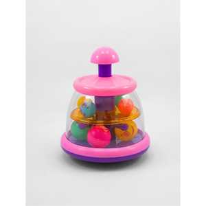 UATOYS Bola Giratoria de Ilusión Arcoíris, Juguete Sensorial para Aliviar el Estrés y la Descompresión, Hecho de Plástico y Aleación de Metal - Product Image 1