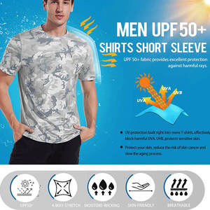 Men's UPF 50+ Custom Made Rash Guard Padded <b>Long</b> <b>Sleeve</b> Quick Dry <b>Swim</b> Shirt for Water Surf Swimming UV SPF Quick Dry <b>Swim</b> Shirt - Product Image 6