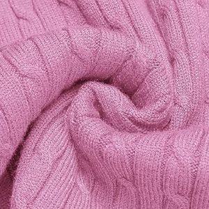 Pull en tricot personnalisé OEM & ODM Pull de créateur Pull en tricot Pull en polyester surdimensionné d'hiver à col ras du cou Pull en tricot sur mesure - Product Image 4