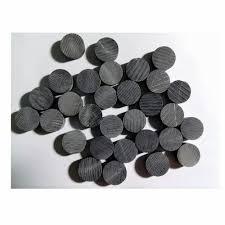 Botón de cuerno de búfalo negro de calidad superior en blanco Componentes de cuerno reales hechos a mano Característica lavable - Product Image 4