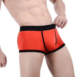 Custom Wholesale Hot New Other Boxer Briefs <b>Men</b> Anti-Bacterial Breathable Plain Dyed Custom Colors Quick Dry Premium Quality - Product Image 1