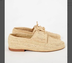 Natural Raffia <b>Shoes</b>, Raffia <b>Shoes</b>, Handmade Raffia - Product Image 2