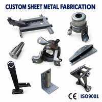 Fabrication sur mesure de tôlerie à faible MOQ, découpe laser OEM, pliage, soudage, pièces de cadre en acier robuste