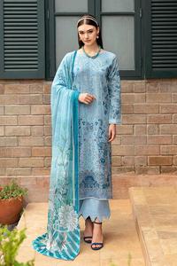 El último diseño de marca pakistaní shalwar kameez para mujer Diseñador de algodón/Trajes de césped Impreso de algodón/Trajes de césped - Product Image 3
