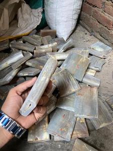 Asas de cuerno de búfalo Natural en capas hechas a medida estilo Ángel para reventa de cuchillos mango de espada Yemini cuerno marrón natural - Product Image 5