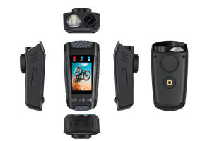 Caméra d'<span class=keywords><strong>action</strong></span> WIFI C3pro Casque Vélo Sport 4K Écran EIS 1000lm Lumière LED MicroSD 360 Angle Vélo Moto Cyclisme Caméra - Product Image 2