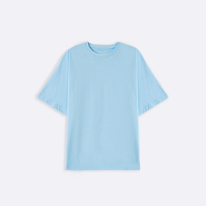 Nueva Camiseta de manga corta con cuello redondo de estilo informal para hombre, colección de ropa de verano, camiseta de Color personalizada al por mayor para hombre - Product Image 6