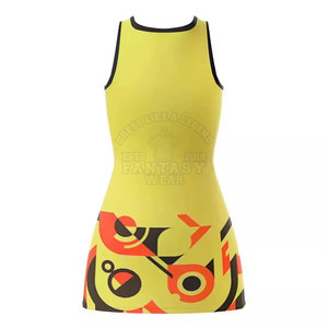 Uniforme de Netball con Logotipo Personalizado para Competencia y Entrenamiento de Equipos de Club, Uniforme Deportivo Ligero para Mujer - Product Image 6