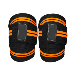 Correas de soporte de rodilla elásticas de alta resistencia para hombres Levantamiento de potencia flexible Deportes Gimnasio Levantamiento de pesas Rodilleras y coderas - Product Image 2