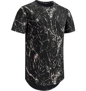 T-shirt en coton Street Wear surdimensionné à épaules tombantes, personnalisé, de haute qualité, 100% coton tissé, écologique, respirant, coupe ample pour homme - Product Image 1