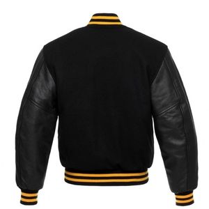 Veste de Baseball personnalisée pour adulte et jeune, veste d'université en polaire colorée - Product Image 2