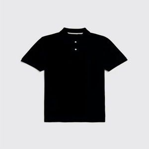 Hombre de alta calidad para Polo-Camisas de vacaciones de verano Algodón orgánico 240 gramos Bordado Sólido Personalizable Servicio OEM - Product Image 1