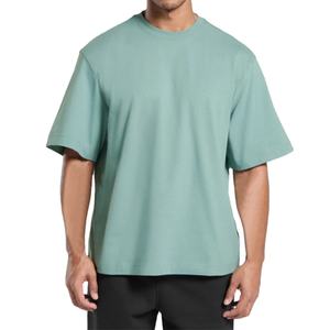 T-Shirt en coton à manches courtes d'été décontracté pour hommes 100% Tricot Coton Sérigraphie Long Caractère Motif Blanc 2026 - Product Image 1