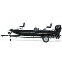 Kinocean 16ft 5m haute vitesse en aluminium basse bateau de pêche Jon bateau avec Console centrale