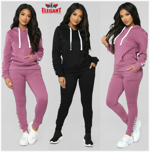 Chándales de mujer, conjunto de logotipo personalizado, calidad superior, transpirable, hecho a medida, elegante, último diseño, chándales al por mayor - Product Image 4